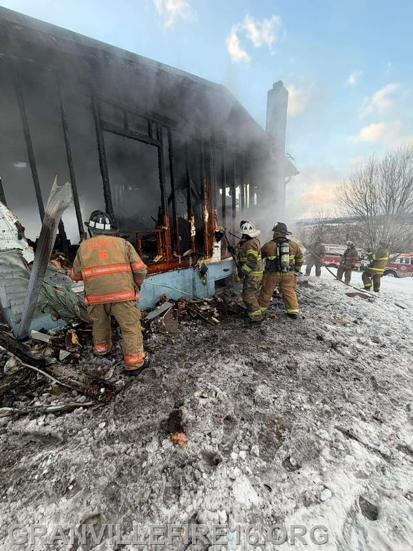 County Rd 121 Fire Mutual Aid To Juniata County For A Working Fire - Granville Fire Company